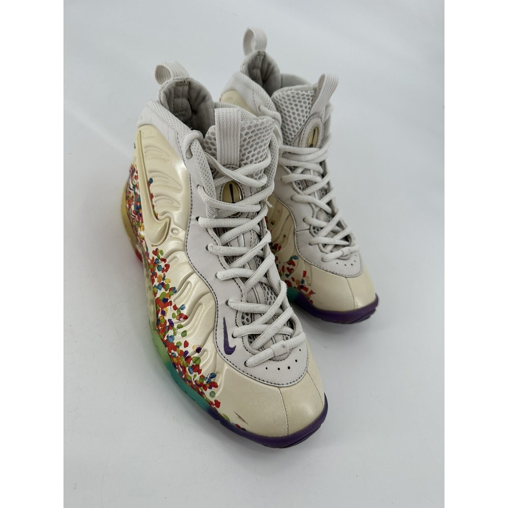 Nike‎ Air Foamposite Pro GS "Fruity Pebbles"644792 -101 Youth Size 5.5Y